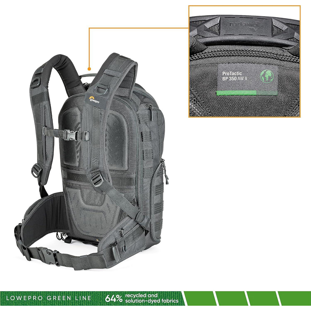 Lowepro ProTactic 350 AW II All Weather Camera Backpack Image 7
