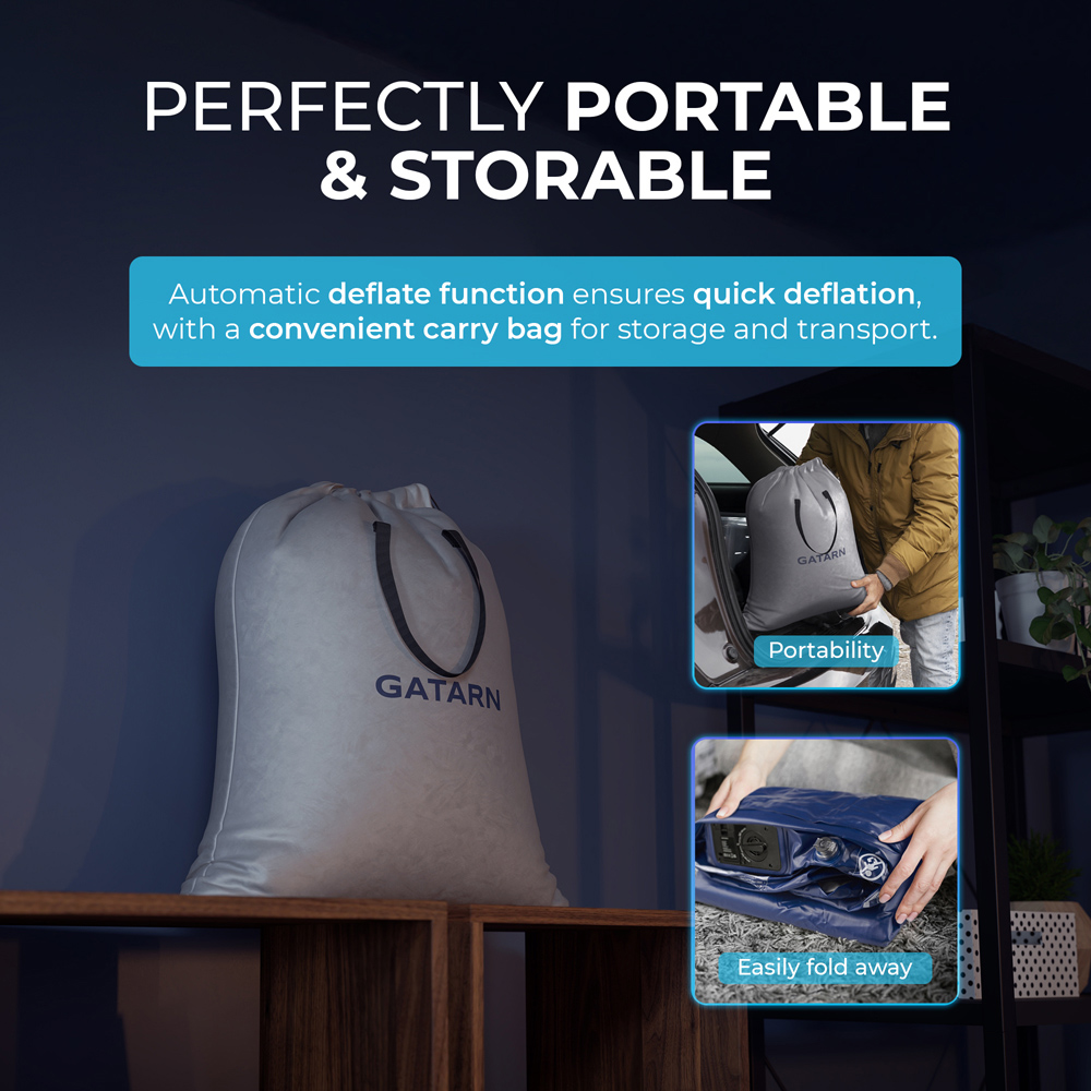 GATARN Double Air Bed with Built-in Electric Pump Image 7