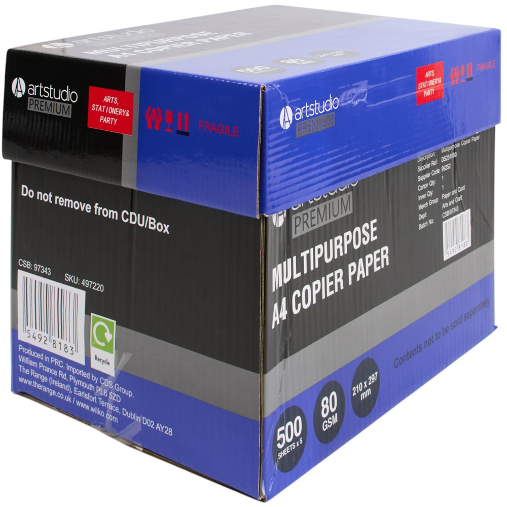 Pack of 5 Multipurpose Sheet Copier Paper Image 3