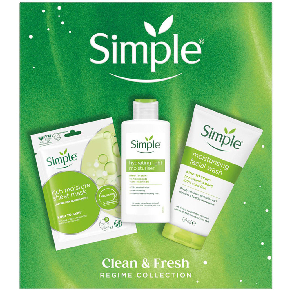 Simple Clean and Fresh Trio Gift Set 2 Pack Image 4