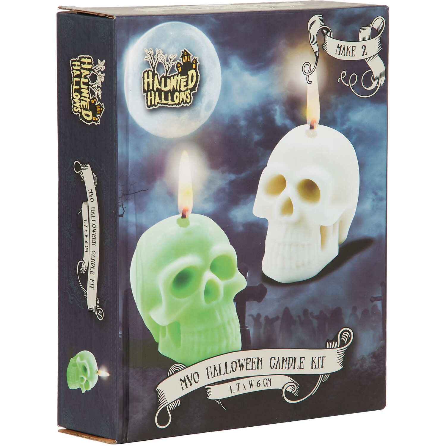 Make Your Own Halloween Candle Kit Image 3