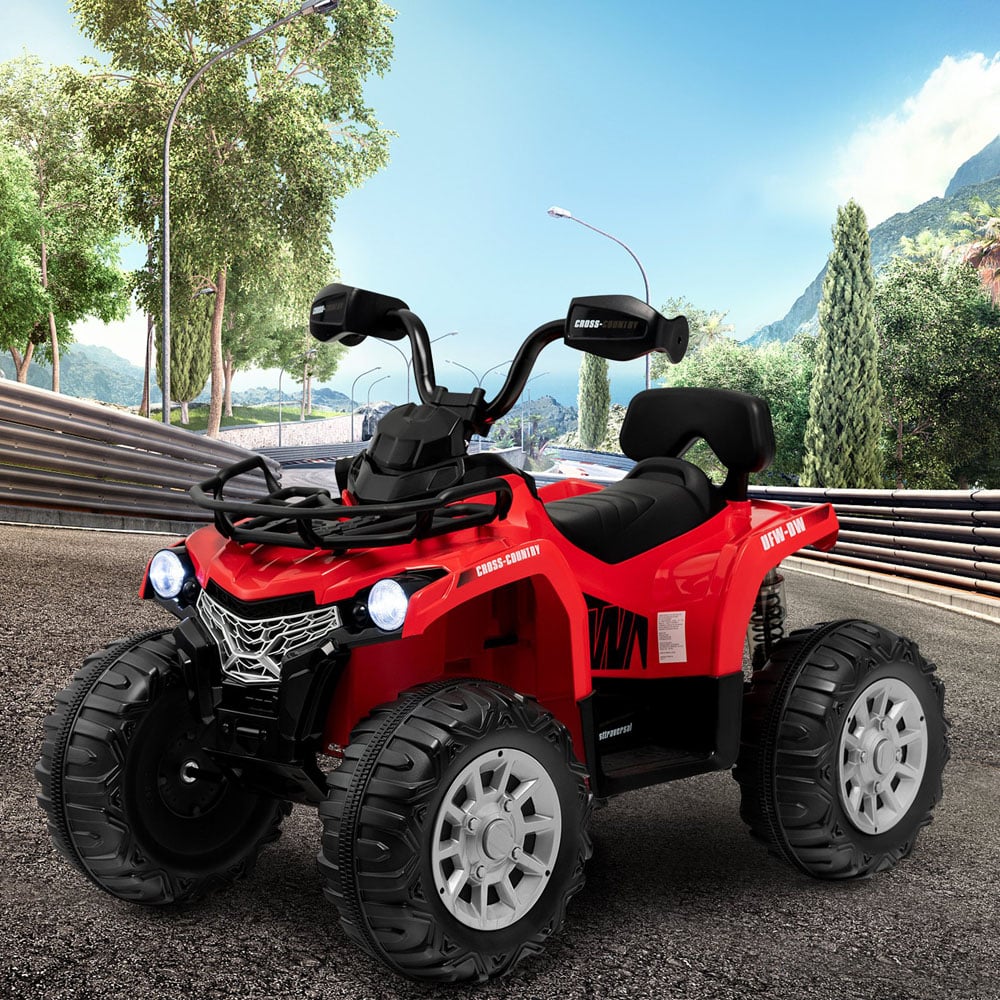 Costway Red Electric Powered Kids Ride On ATV 12V Image 2