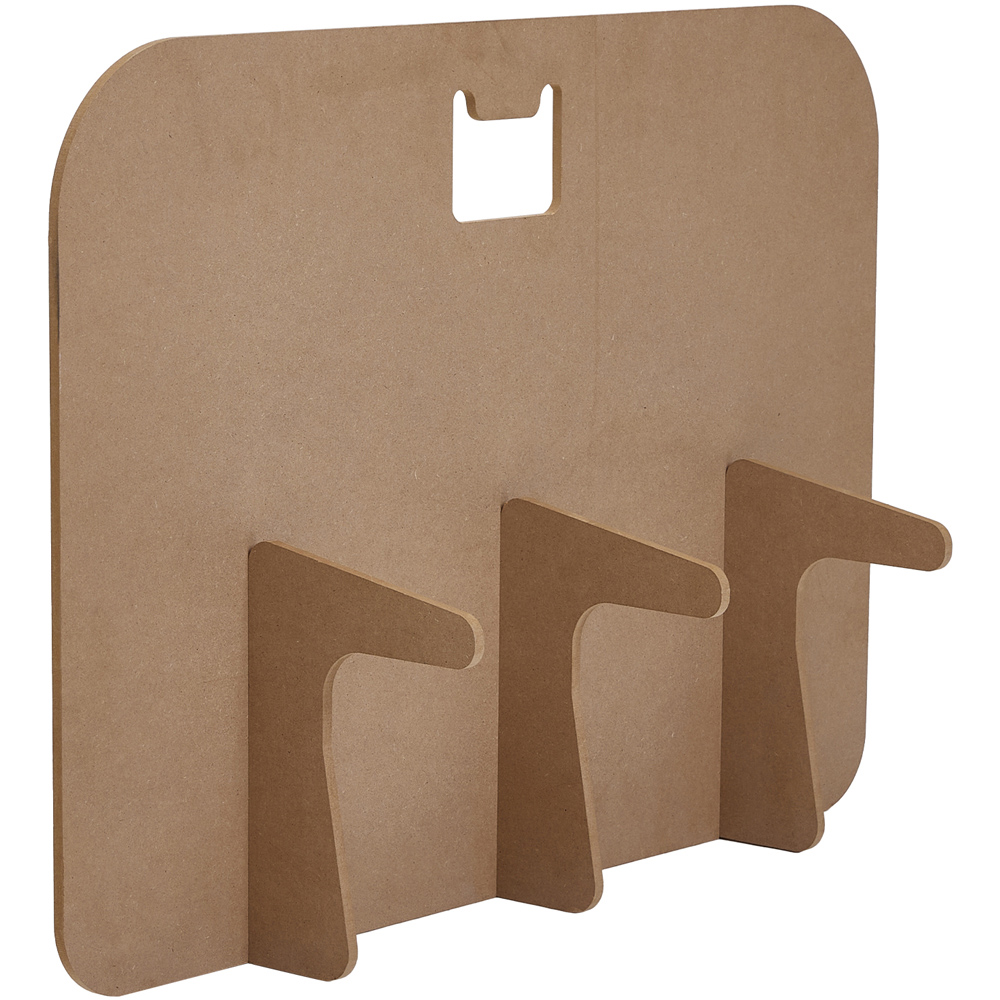 H&O Direct 74.5 x 54cm MDF Pet Safety Gate Image 3