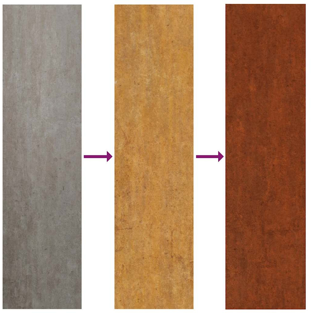 vidaXL Brown Corten Steel Garden Planter 39 x 42 x 40cm 2 Pack Image 6