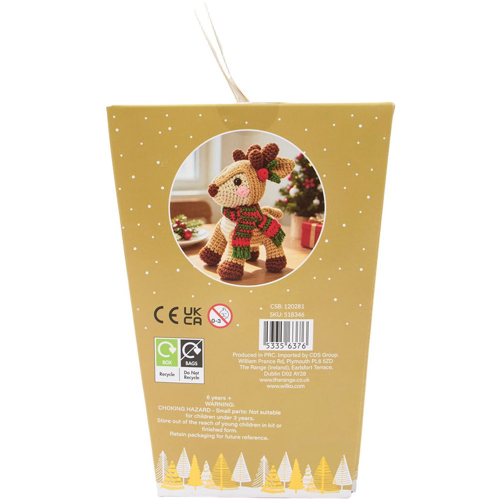 Make Your Own Large Reindeer Crochet Kit Image 5