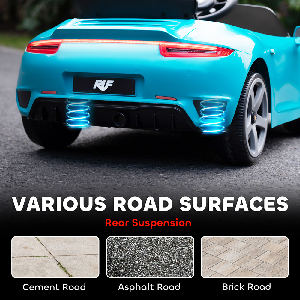 Tommy Toys RUF GT Blue Kids Electric Car 12V Image 4