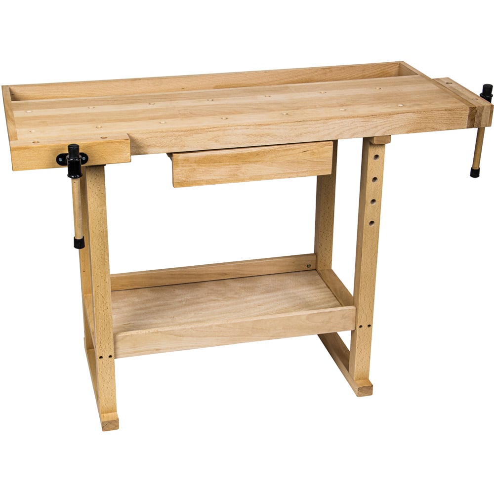 SIP 1443 Wooden Beech Workbench Image 1