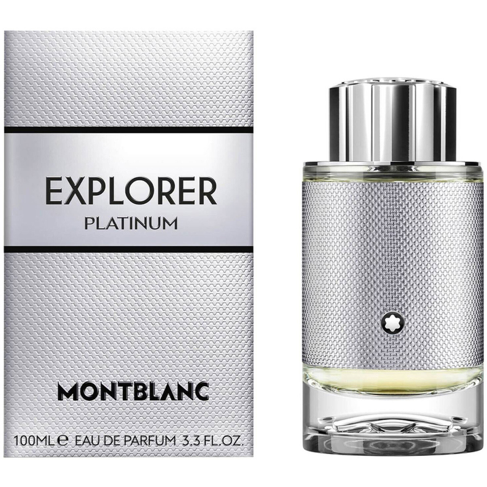Mont Blanc Explorer Platinum Eau De Parfum 100ml Spray Image 2