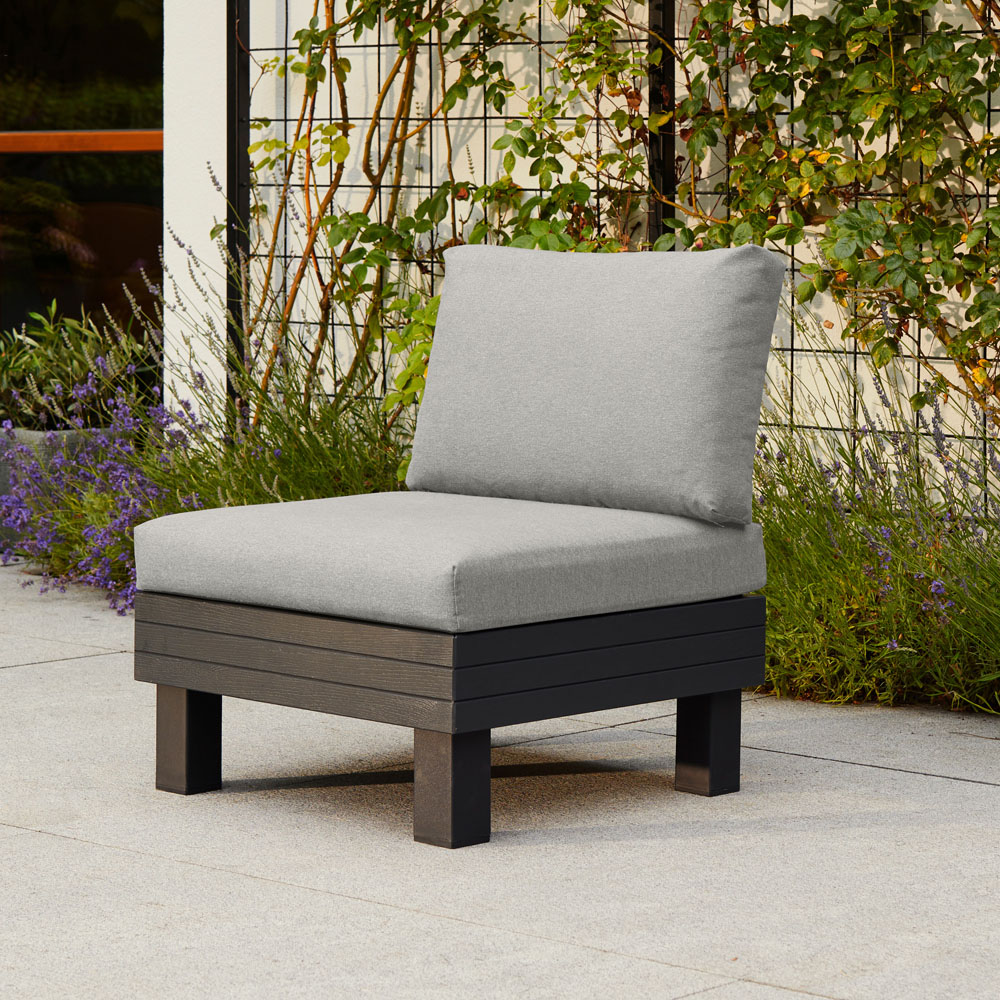 Keter Elements 5 Seater Grey Sofa Lounge Set Image 5