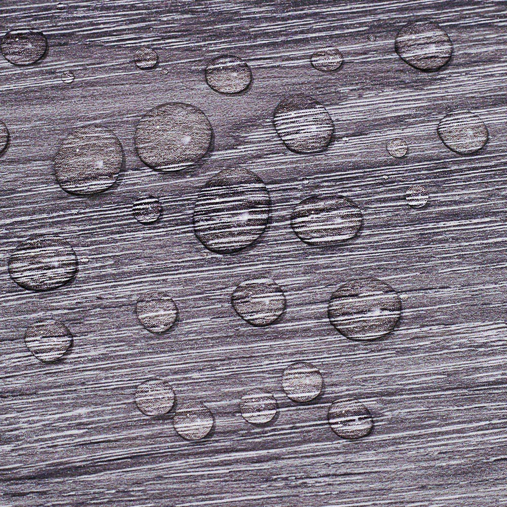 Living and Home Grey Wood Grain SPC Vinyl Floor Tile 14 Pack Image 3