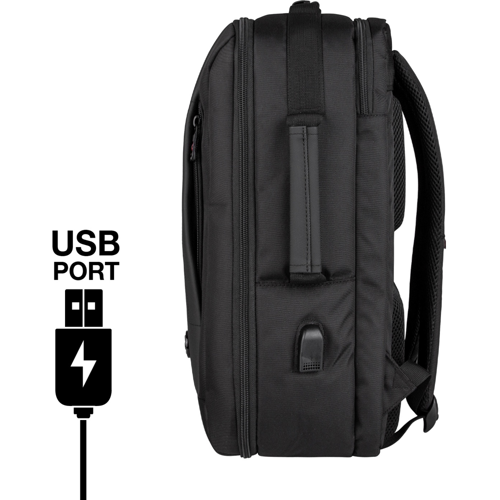 Crossgear Aero Black Underseat Backpack 43.5cm Image 5