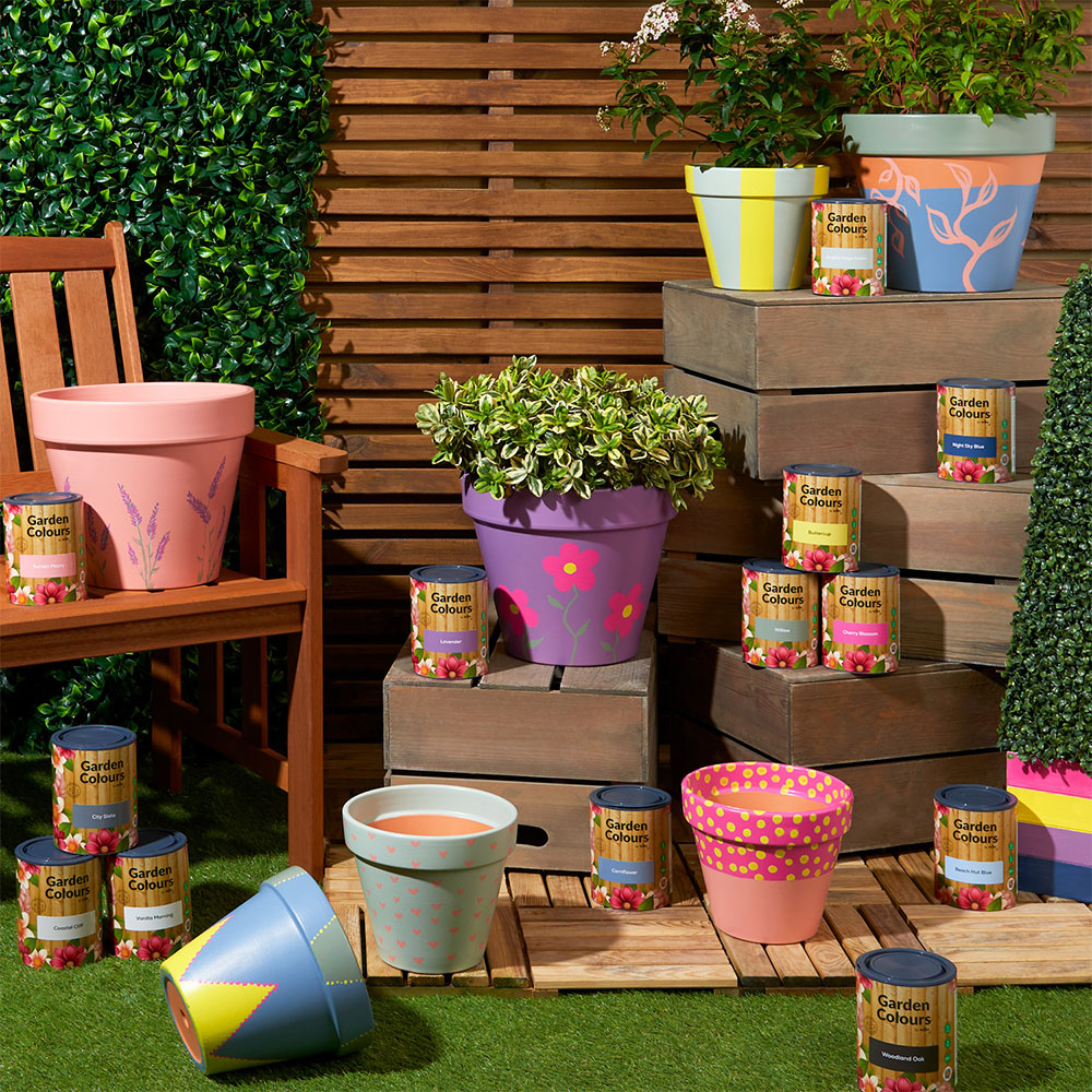 Wilko Garden Colours Vanilla Morning Wood Paint 5L Image 7