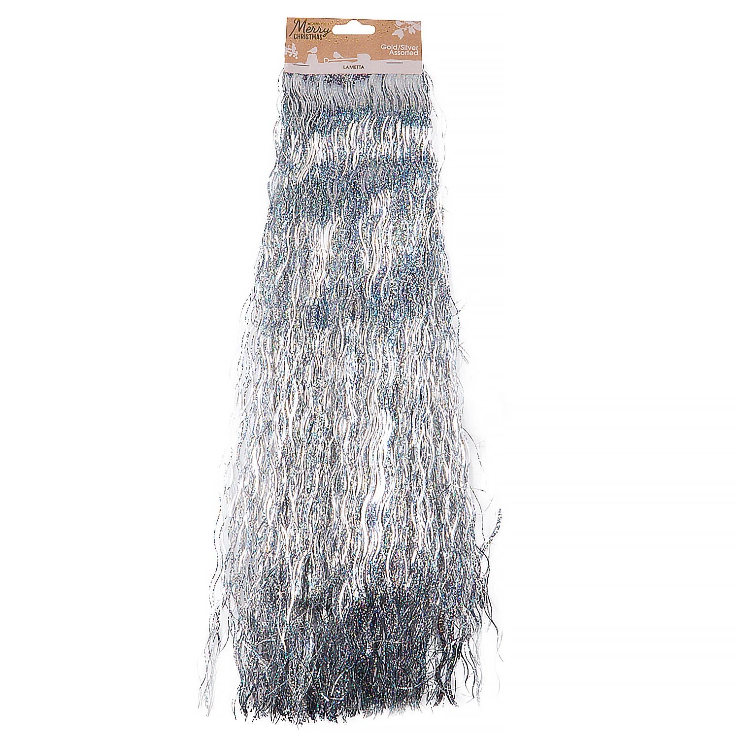 Gold/Silver Lametta Tinsel Image 2