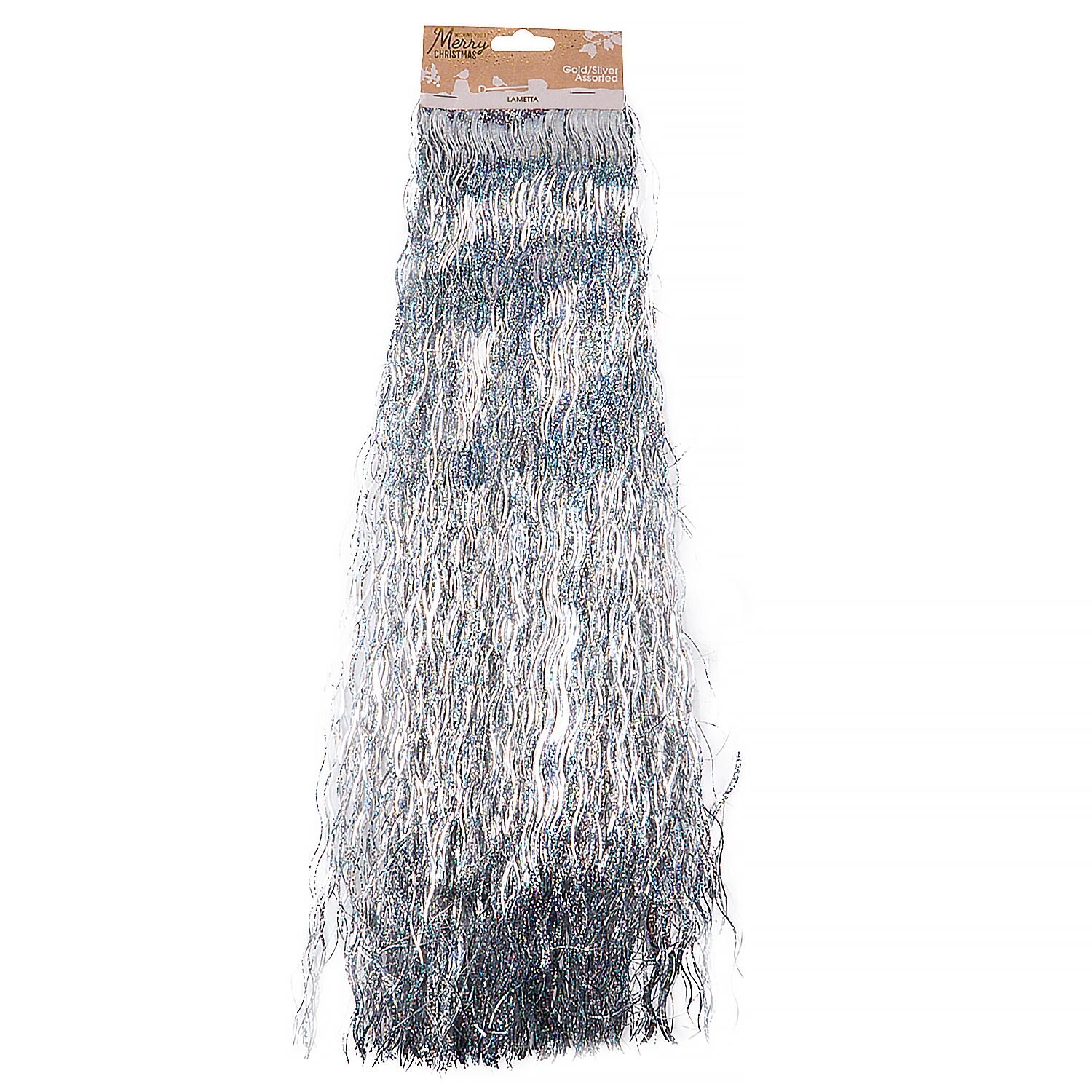 Gold/Silver Lametta Tinsel Image 2