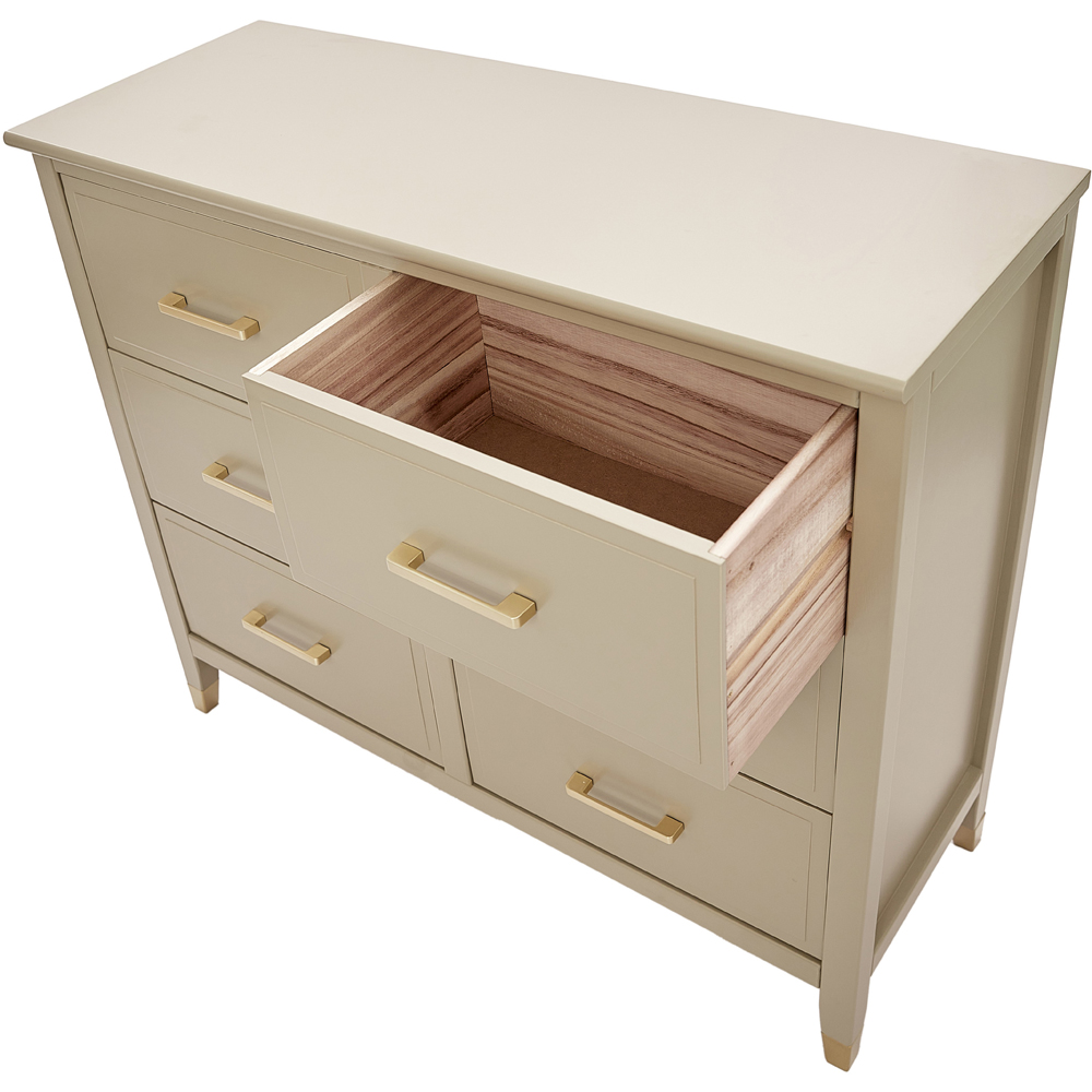 Palazzi 6 Drawer Clay Chest of Drawers Image 5