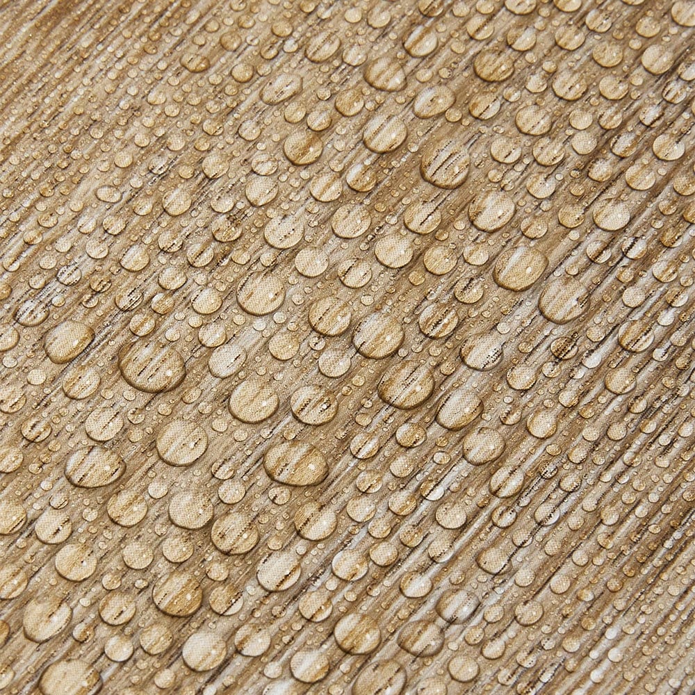 Living and Home Light Brown Rectangle PVC Flooring Self Adhesive 36 Pack Image 5