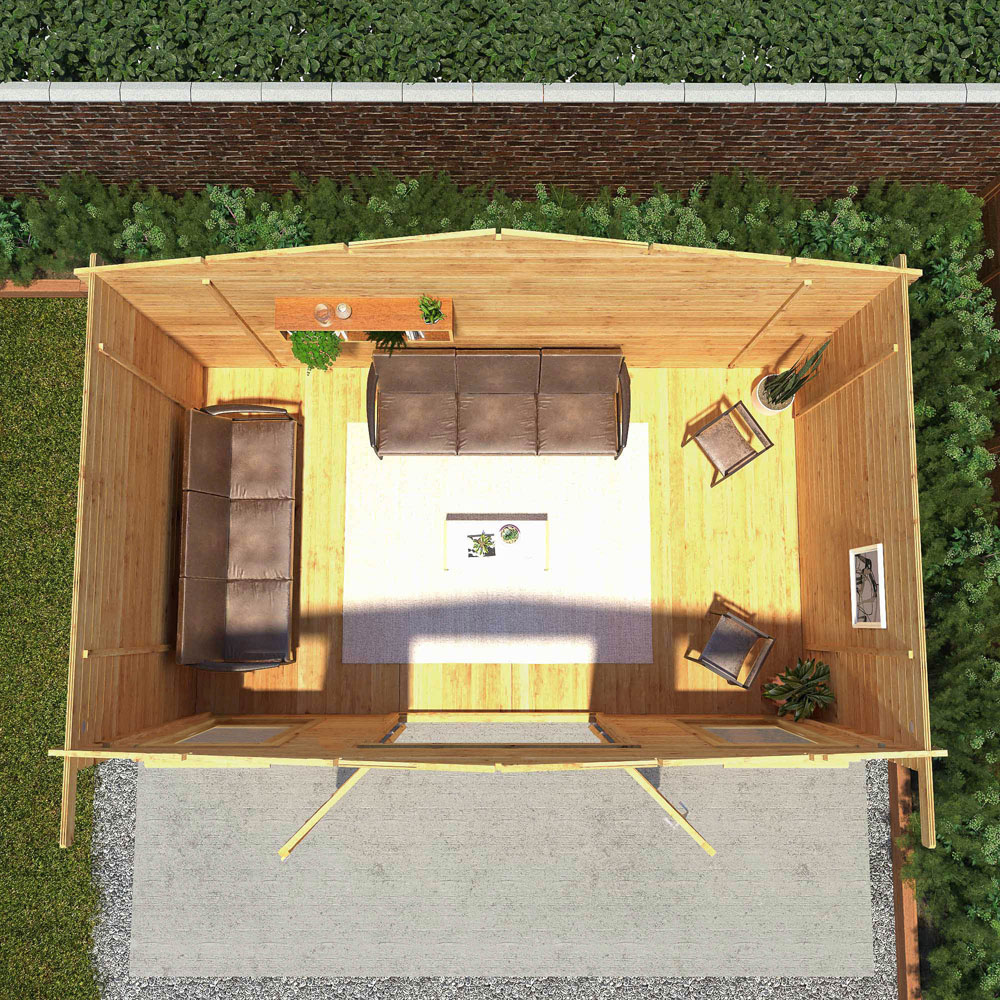 Mercia Retreat 16.4 x 9.8ft Log Cabin Image 7
