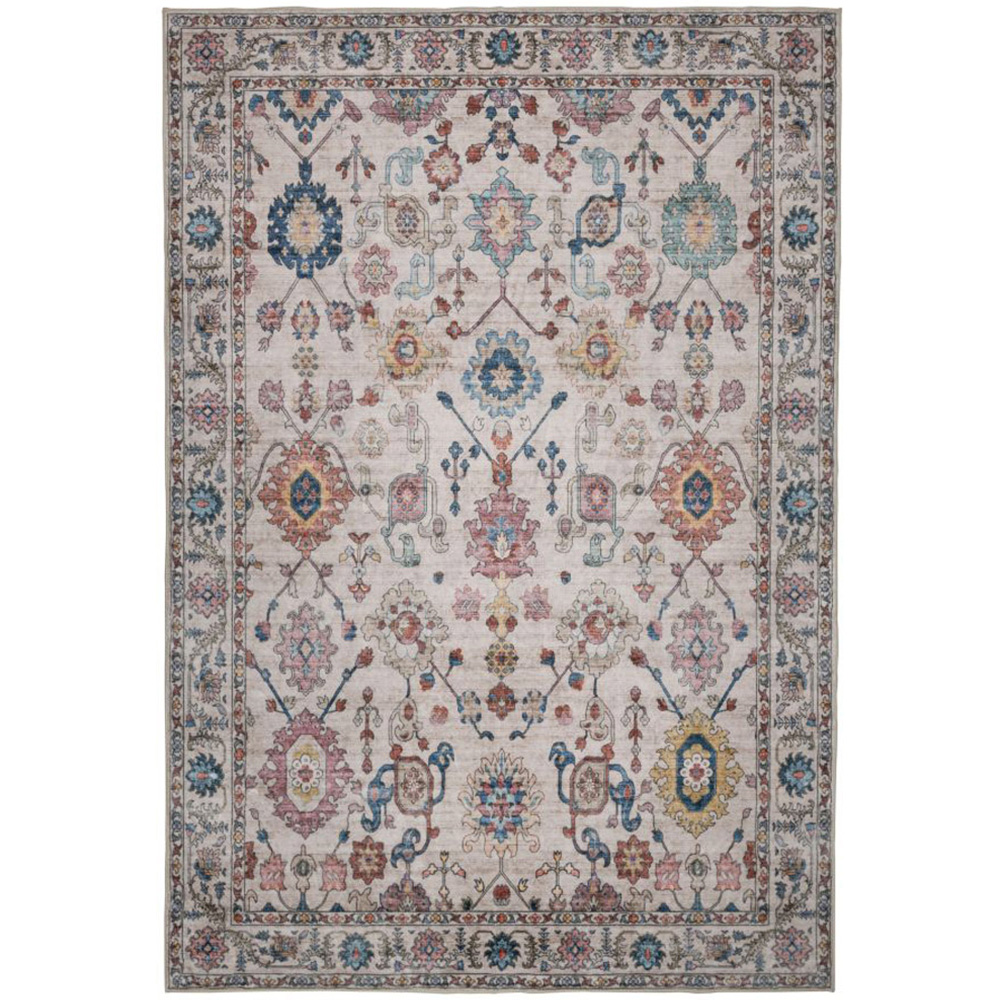 Homemaker Roma Ivory Heritage Inspired Traditional Rug 140 x 200cm Image 2