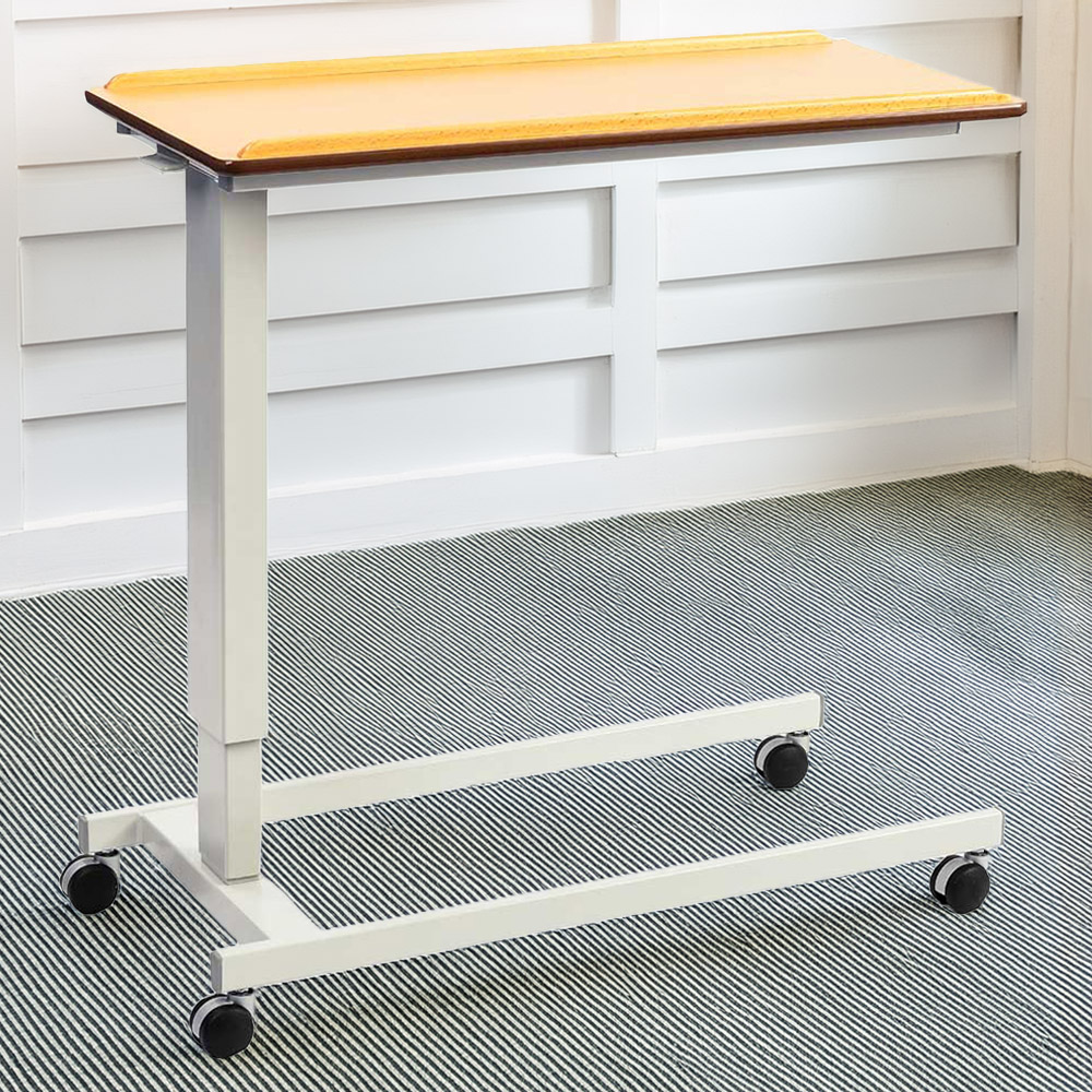 NRS Healthcare Easylift Overbed Table Image 1