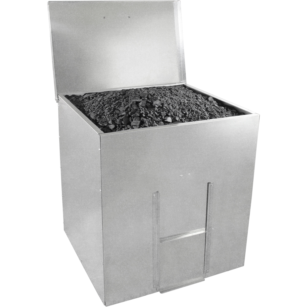 Monstershop Galvanised Coal Bunker 250Kg Image 2