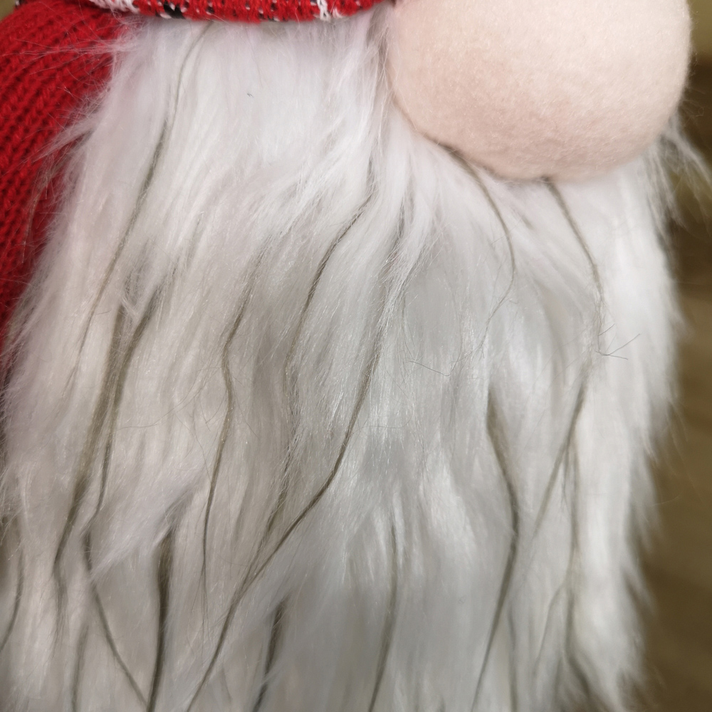 Samuel Alexander Red Patterned Nordic Gnome Gonk Christmas Decoration 66cm Image 3