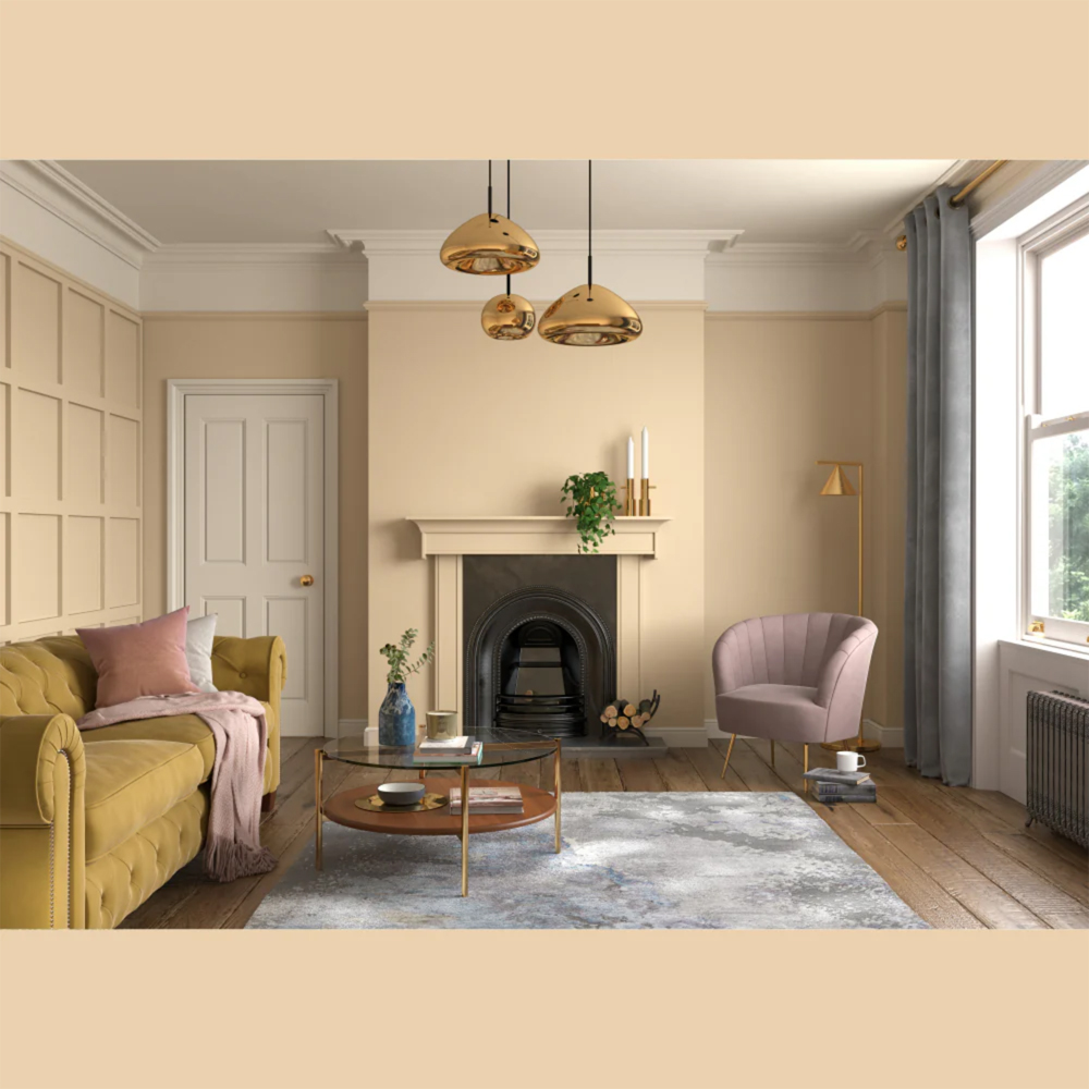 Dulux Heritage Walls and Ceilings DH Stone Velvet Matt Emulsion Paint 1L Image 4