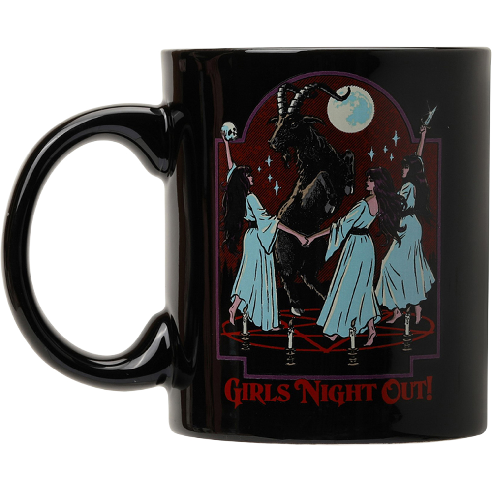 Steve Rhodes Girls Night Out Purple Rain Scented Candle with Black Mug Image 3