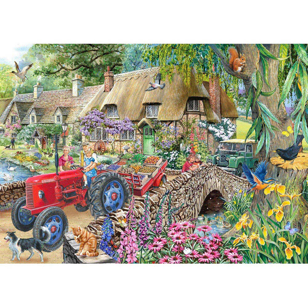 The House of Puzzles Hold On Tight 1000 Piece Jigsaw Puzzle Image