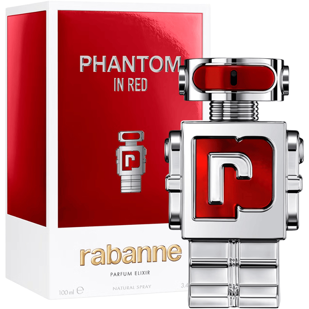 Paco Rabanne Phantom in Red Parfum Elixir Spray 100ml Image 1