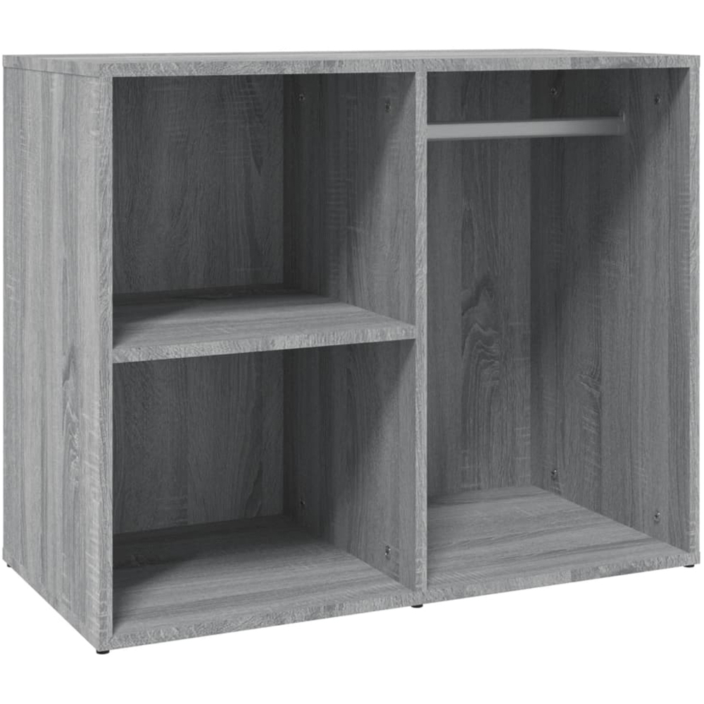vidaXL 3 Shelf Grey Sonoma Engineered Wood Dressing Cabinet Image 2