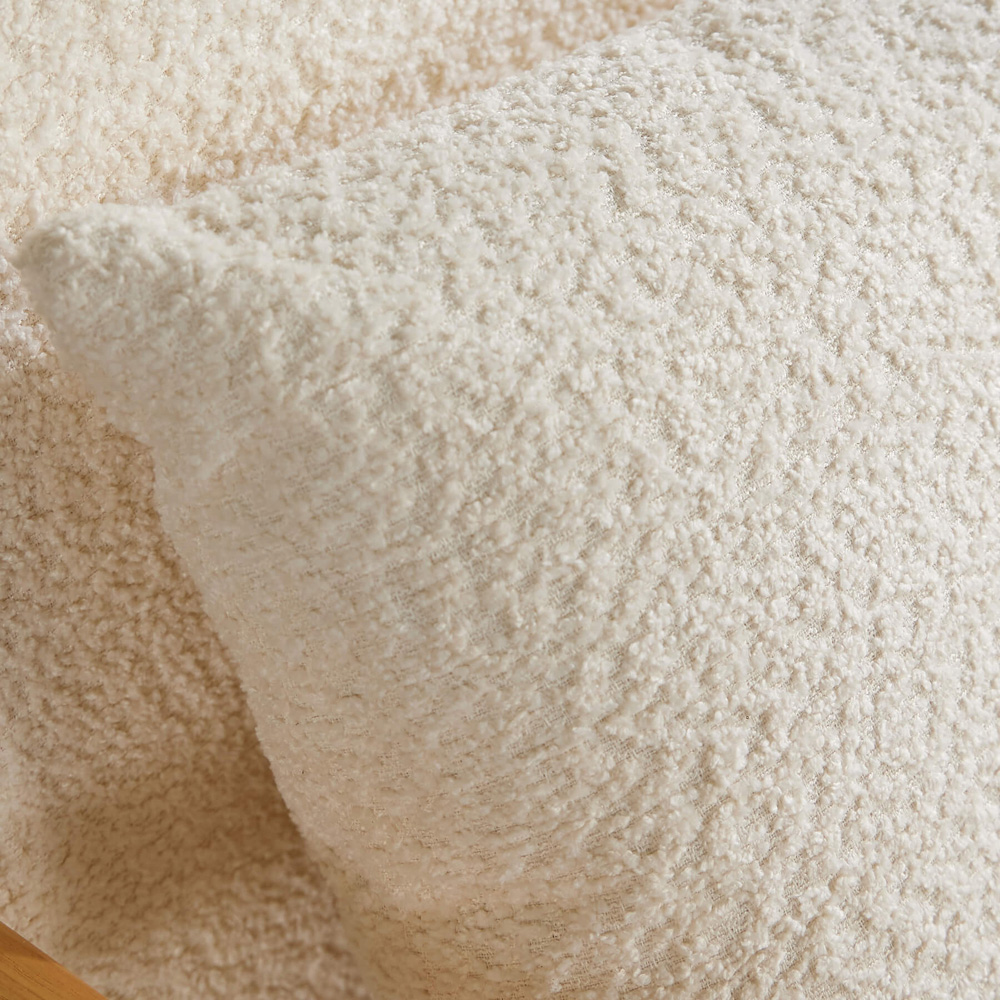 Home Source Nova Cream Boucle Armchair Image 4
