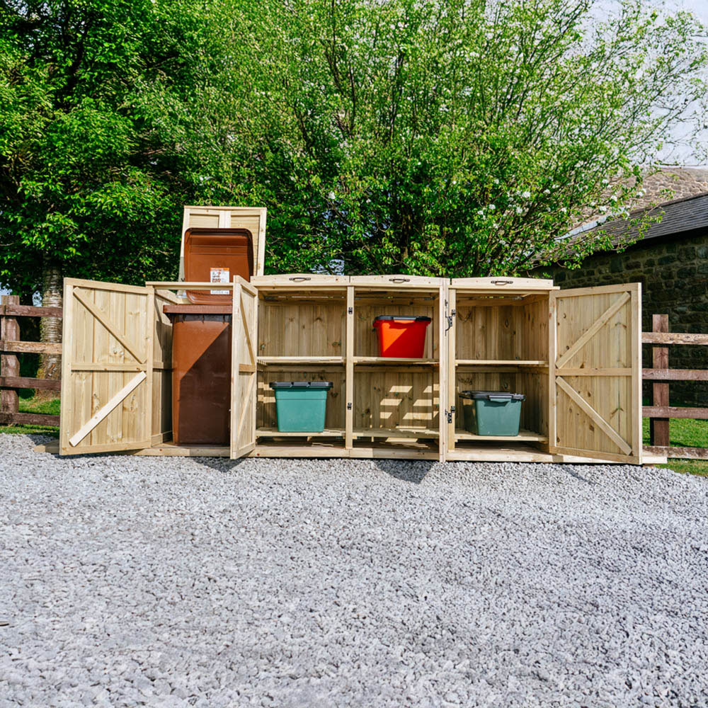 The Garden Village Chatburn 6 Recycle Box Single Wheelie Bin Image 9