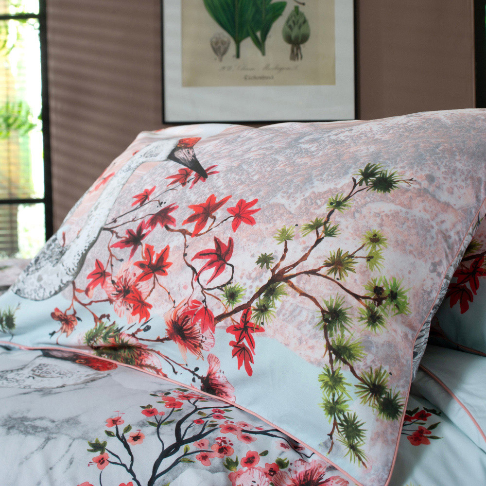 Kirsty Norris Tsuru Nichi Super King Size Duvet Set Image 2