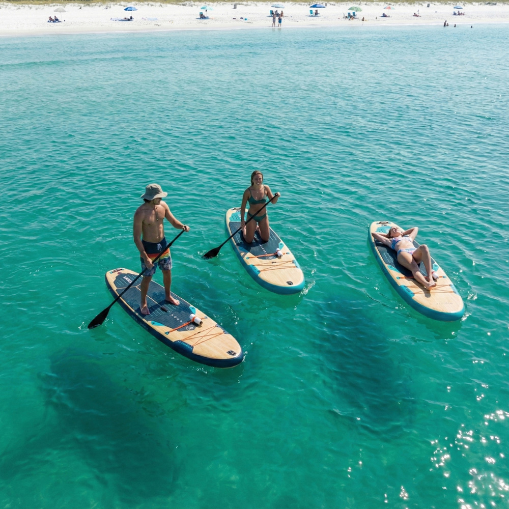 Wave Woody 3.0 SUP 10.9ft Navy Inflatable Paddleboard Image 6