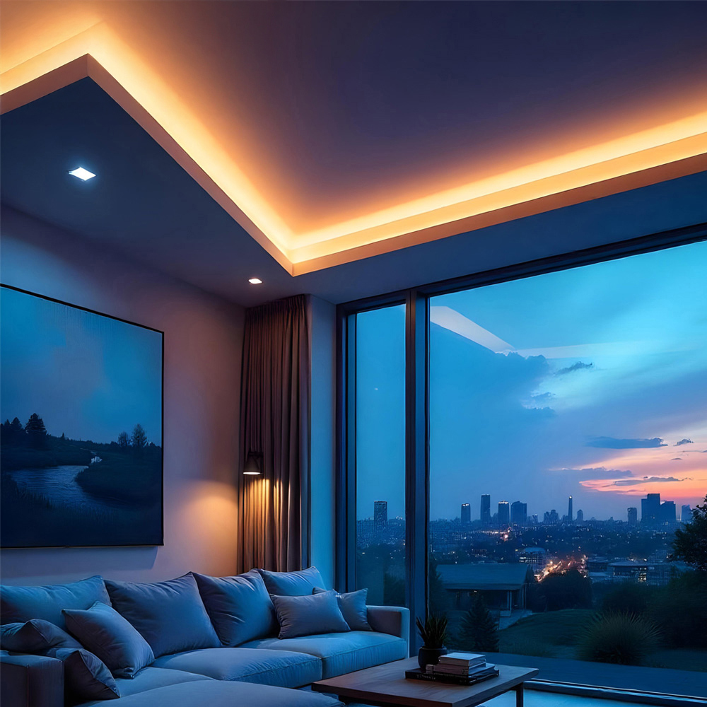 ENER-J Bendable Aluminum Profile with PC Cover 18 x 5.9mm 4 Pack Image 5