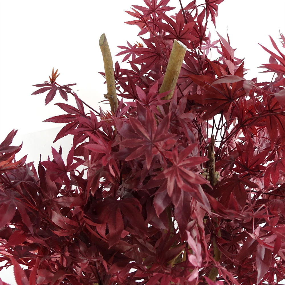 Botanik Red Maple Artificial Tree in Pot 4ft Image 2