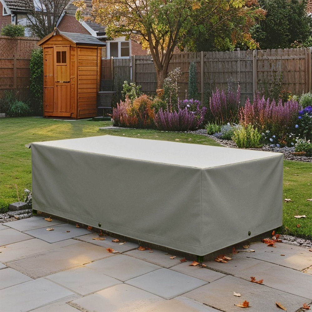 Home Source Duracover Outdoor Table Cover 69 x 203 x 102cm Image 2