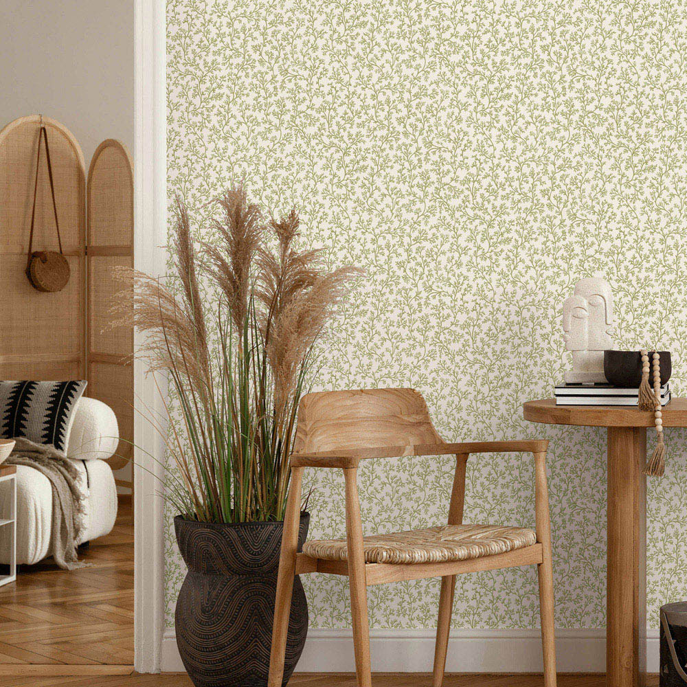 Holden Decor Coral Sage Wallpaper Image 4