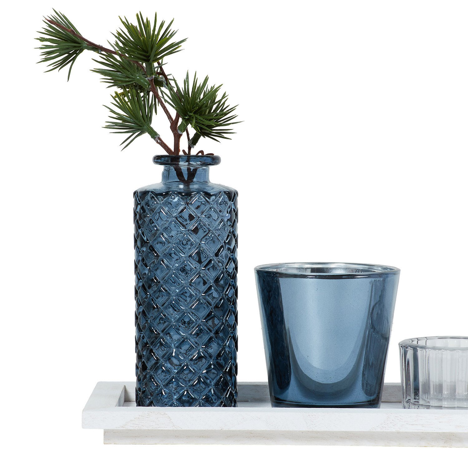 Shimmer Festive Candle Tray Image 2