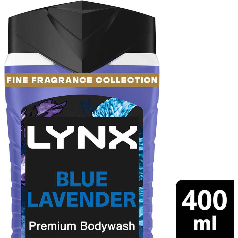 Lynx Fine Fragrance Blue Lavender Men's Body Spray Body Wash and Stick Bundle Image 7