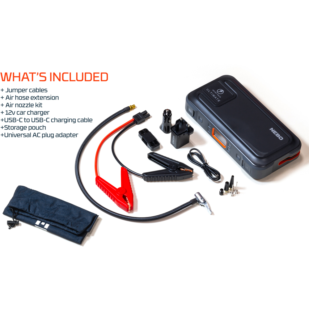 Nebo Ultimate 5-in-1 1500Amp Multi-Voltage Power Pack Image 9