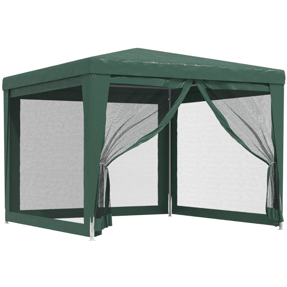 vidaXL 3 x 3m Green Party Tent with Iron Frame Image 2
