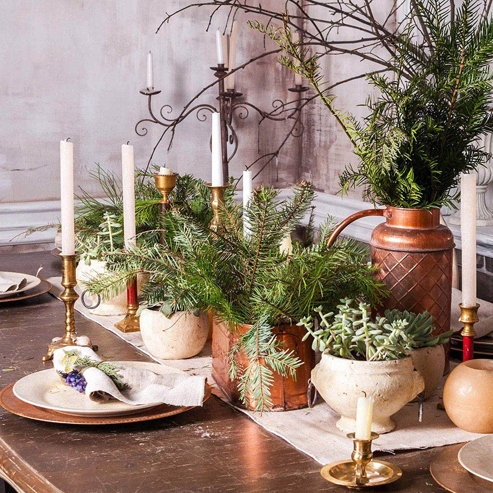 Inglenook Fireside Tall Dinner Candles 6 Pack Image 2