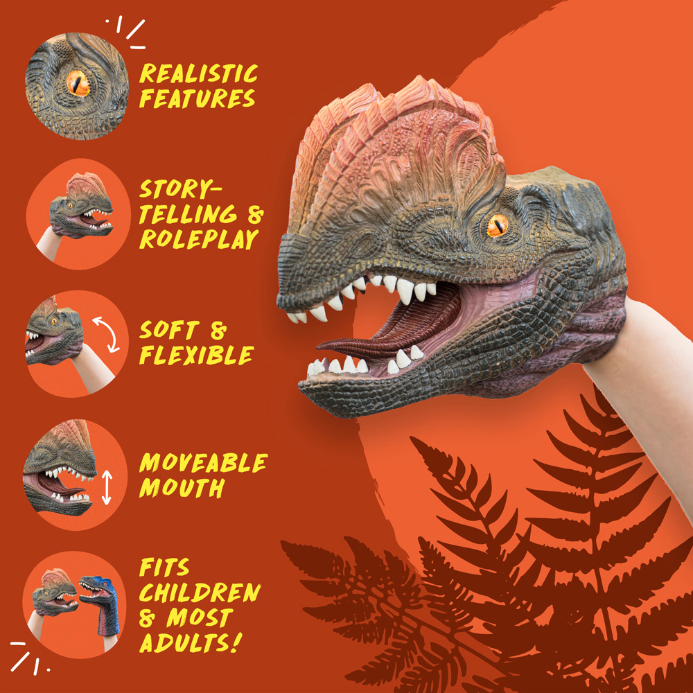Wild Thingz Dilophosaurus Hand Puppet Image 9