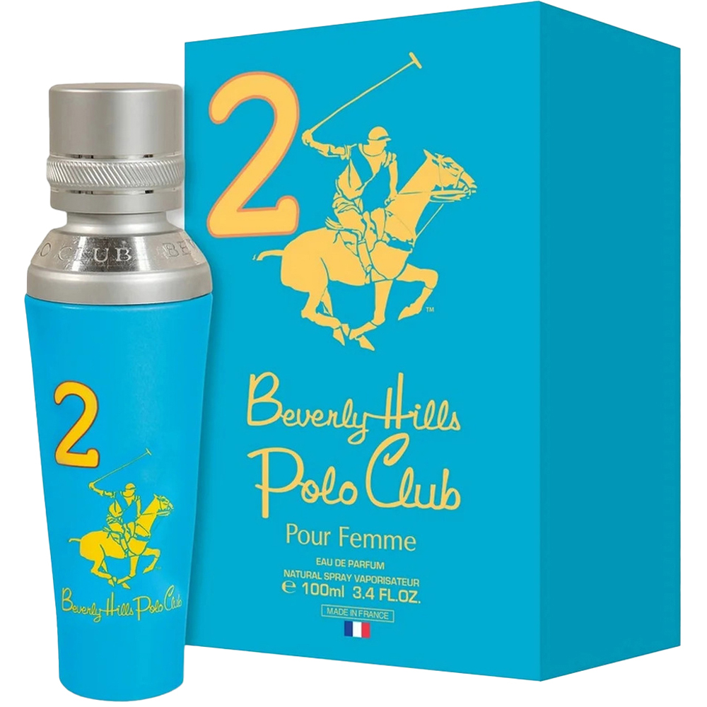 Beverly Hills Polo Club Women Two Blue Eau De Parfum 100ml Spray Image