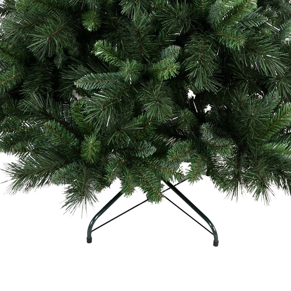 Charles Bentley Green Hinged Artificial Christmas Tree 6ft Image 5