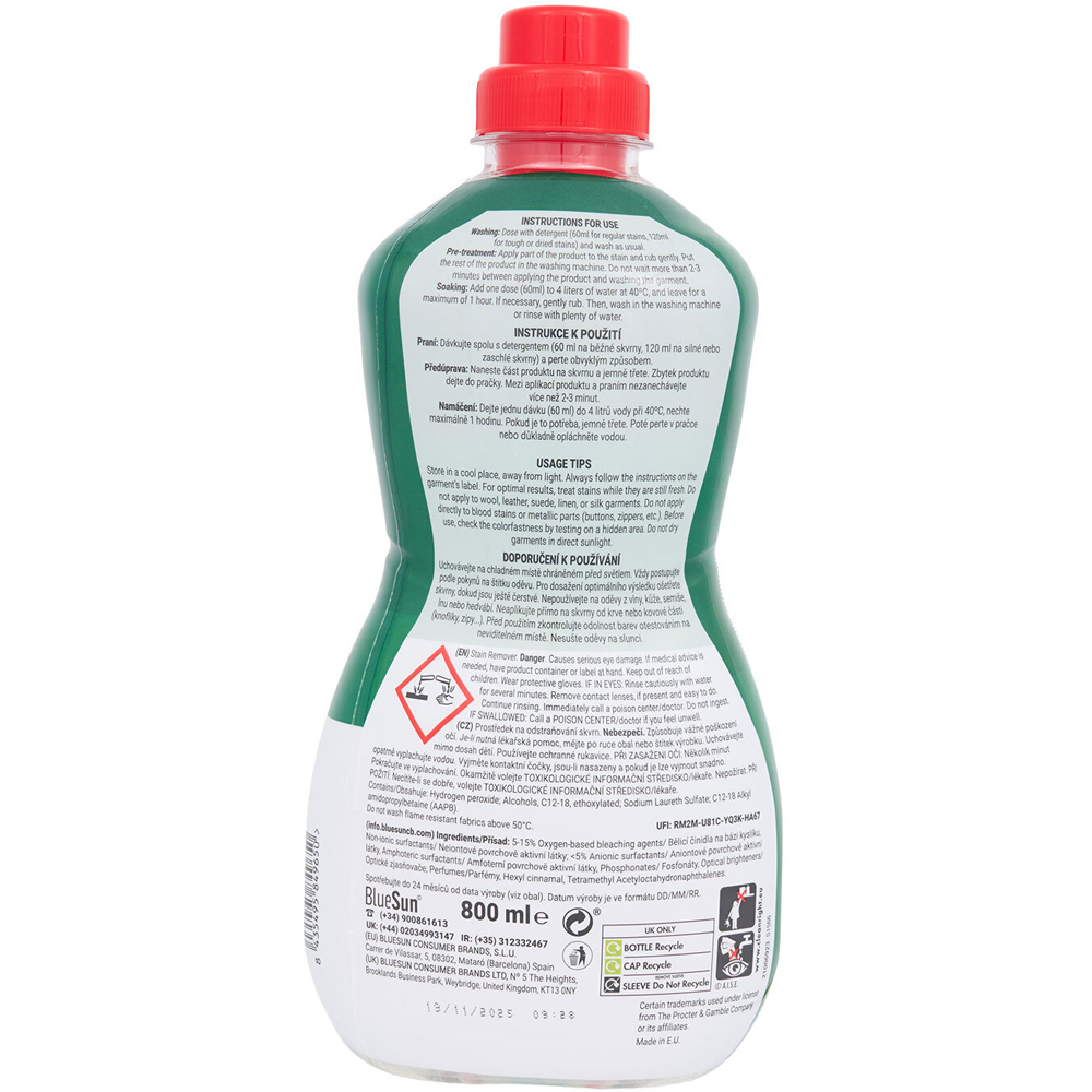 Ariel Stain Remover Gel for Whites Image 2