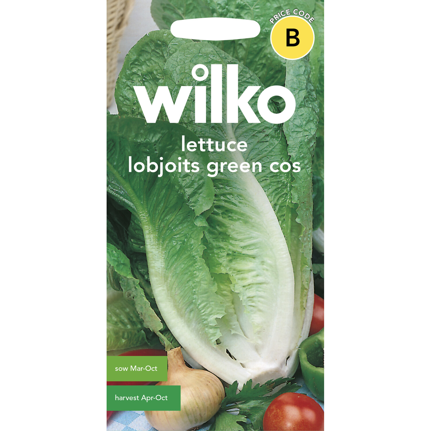 Wilko Green Cos Lobjoits Lettuce Seeds Image 1
