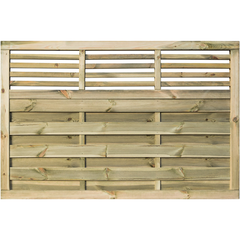 Rowlinson Langham Pressure Treated Screen 6 x 4ft Image 1