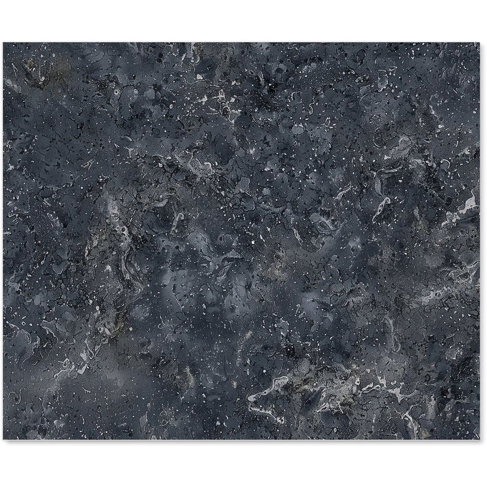 Warren Reed Designer Luxury Slate Grey Quartz Effect Glass Kitchen Splashback 75 x 90cm Image 2